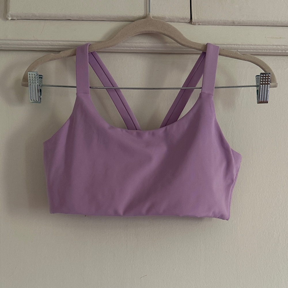 Girlfriend Collective Lavender Sports Bra
